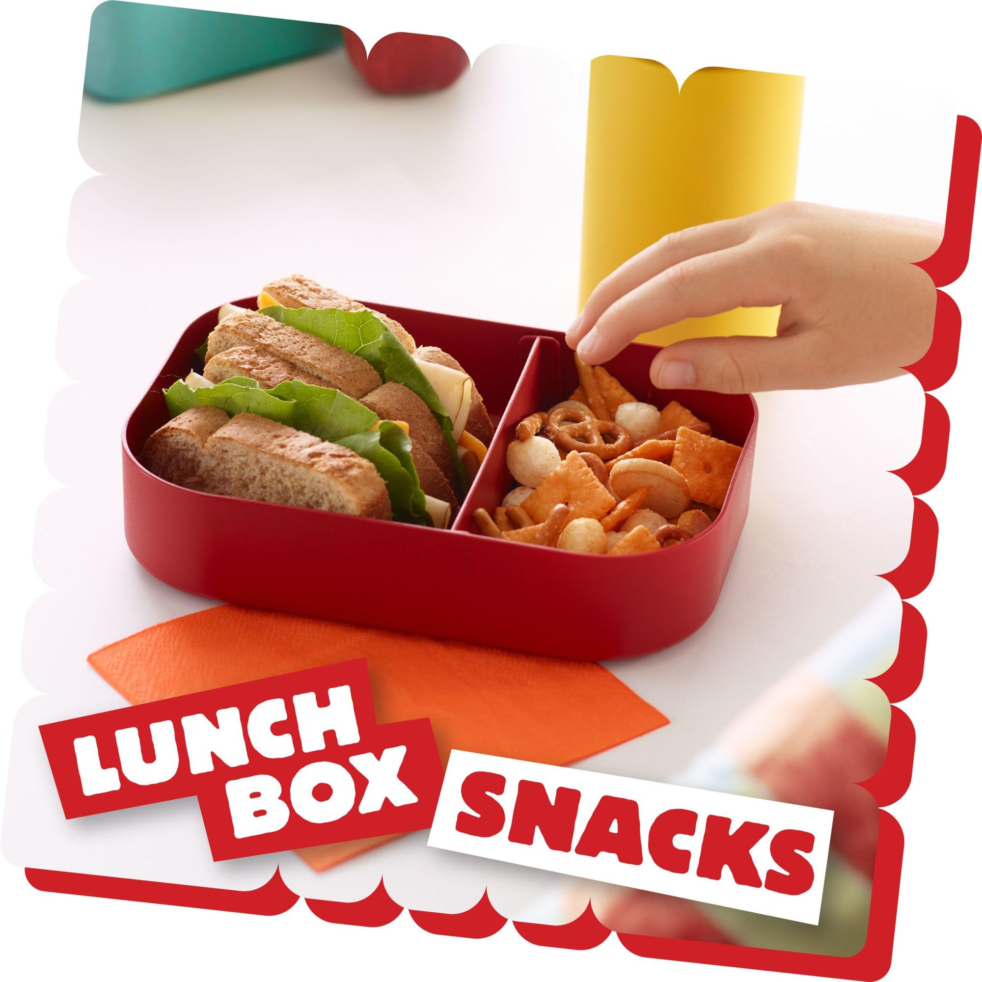 Pack of 2 - Cheez-It Snack Mix, Lunch Snacks, Office And Kids Snacks, Classic, 40Oz Bag (1 Bag)