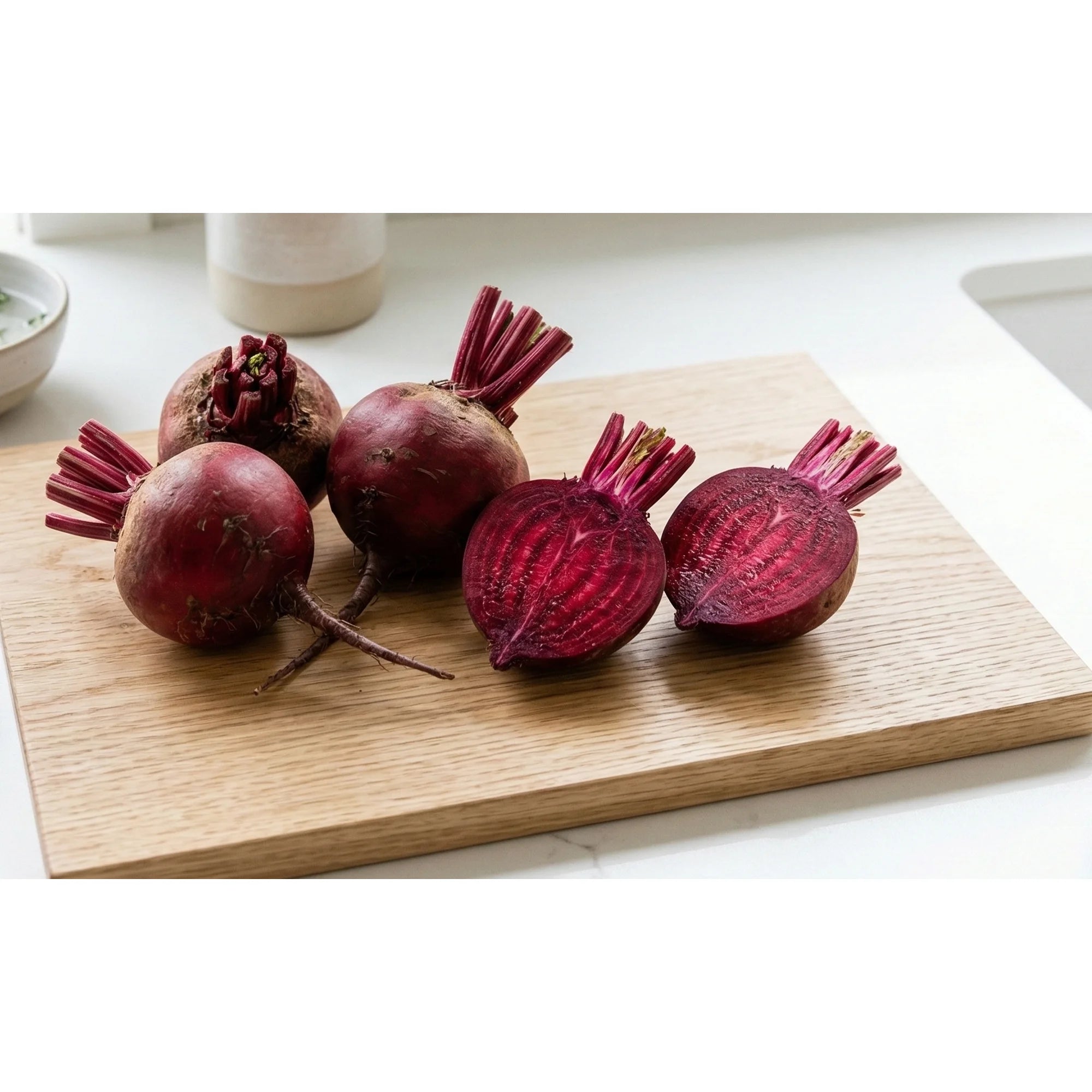 Fresh Whole Red Beets, 1 Bunch Bundle