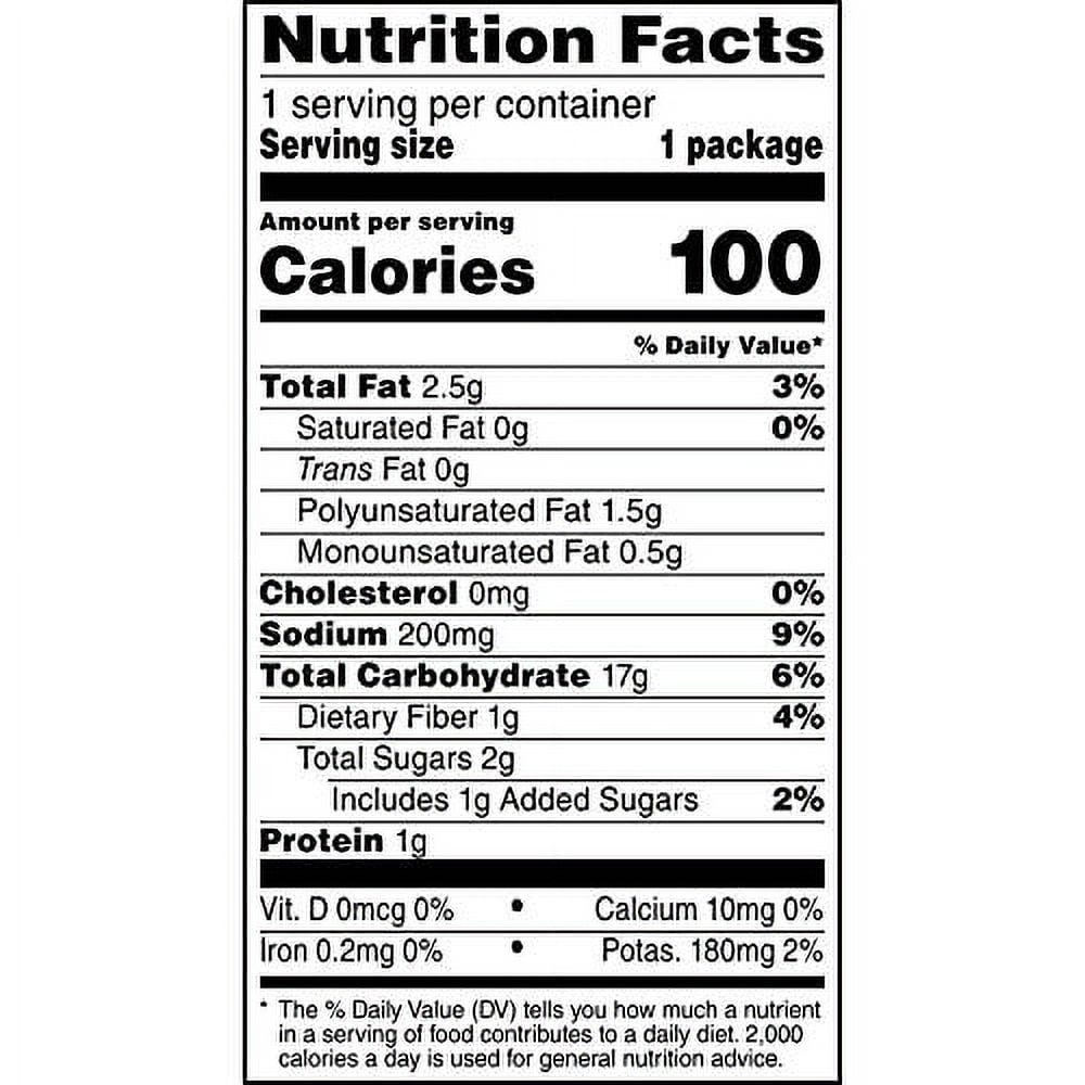 Ruffles Oven Baked Potato Chips, Cheddar and Sour Cream Flavored, 0.8 Ounce
