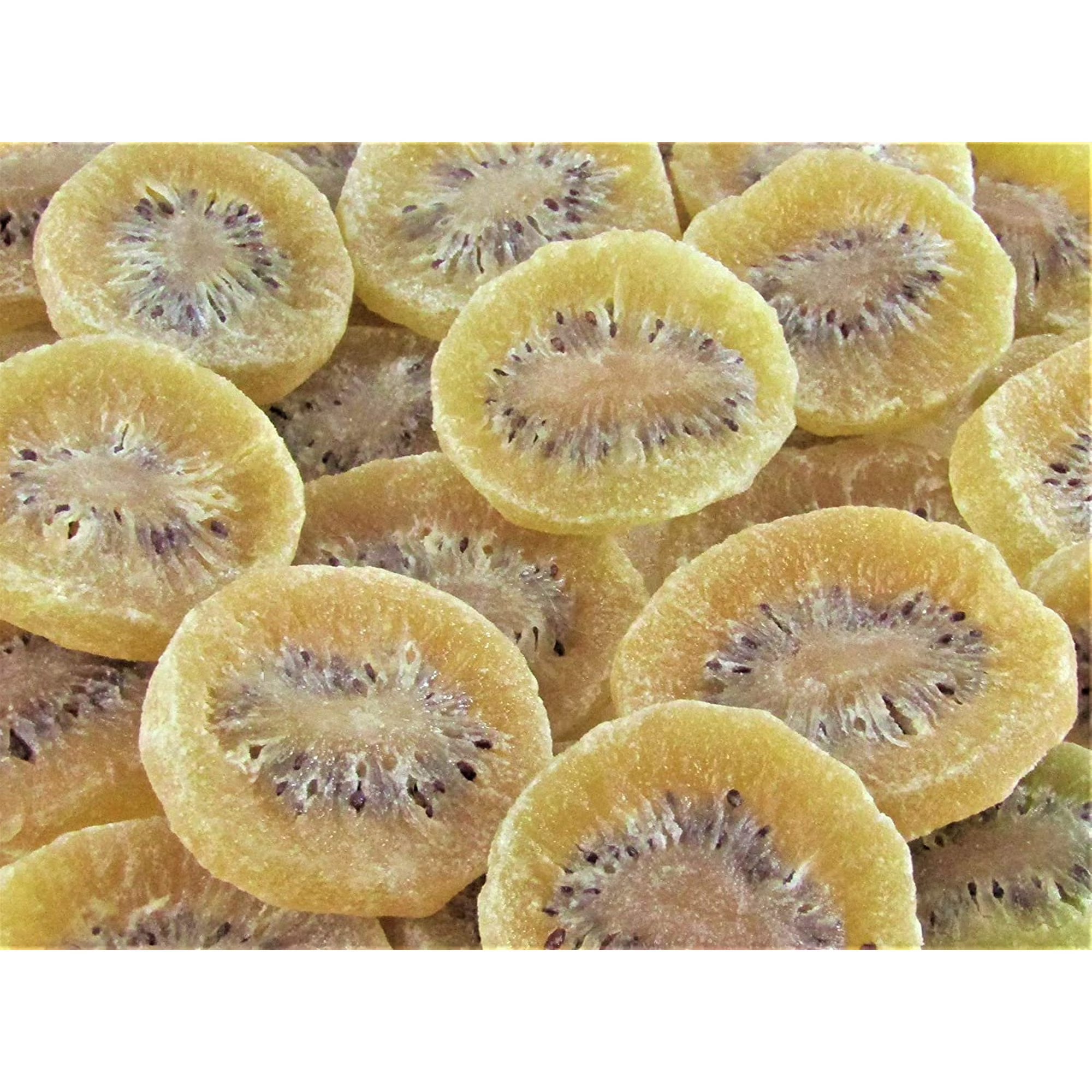 Dried Kiwi Slices by Its Delish 1 lb Bag Low Sugar No Color Added Sweet Dried Kiwi Fruit