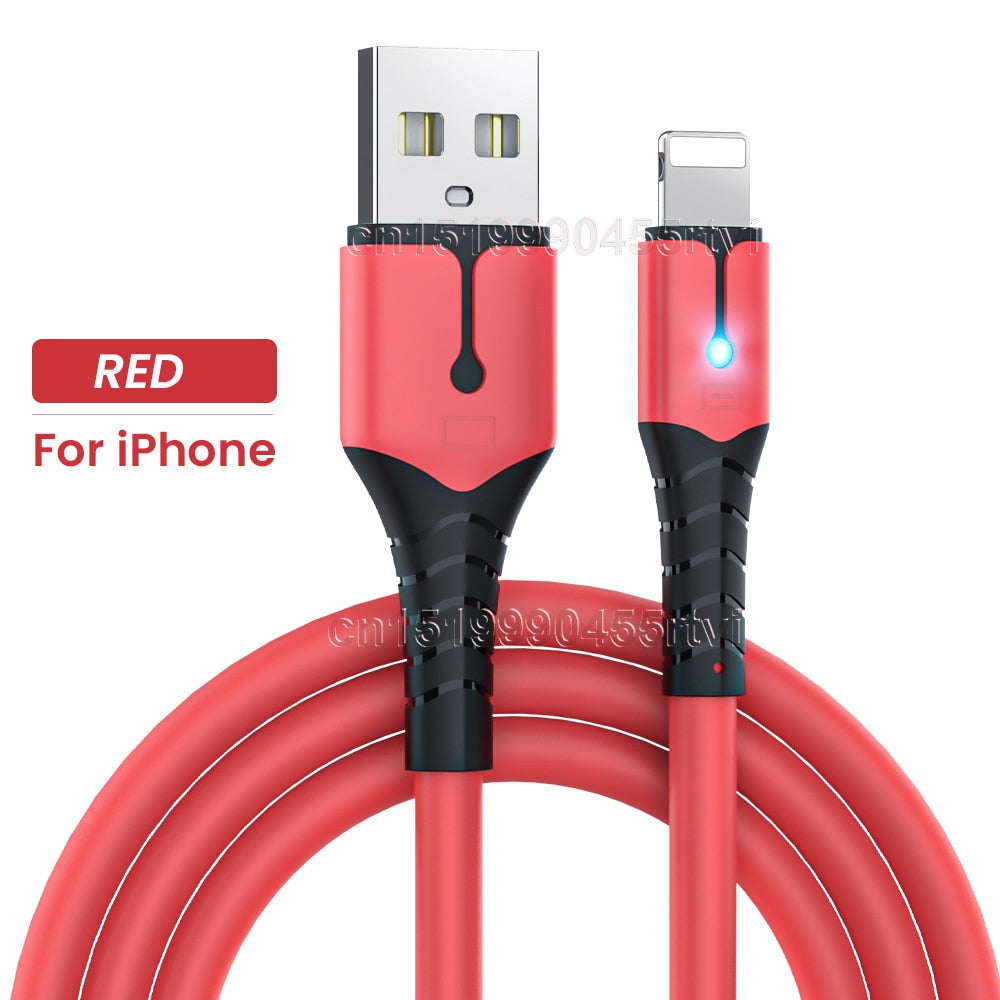 Quick Charge USB Cable For iPhone 14 13 12 11 Pro Max XS 6s 7 8 Plus Origin Mobile Phone Charger Cord Data Charger Wire 1/1.5/2M - Jeglowstore