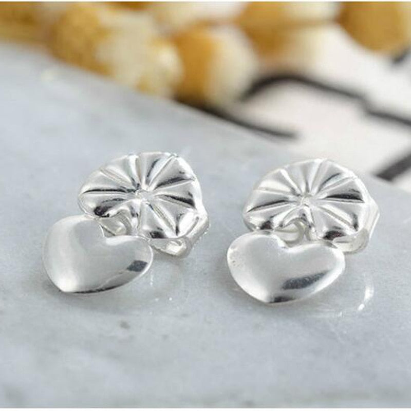Love Heart Stud Back Lifters Adjustable Earring Lifts Ear Lobe Ster For Ornaments And Accesso Ries M2082