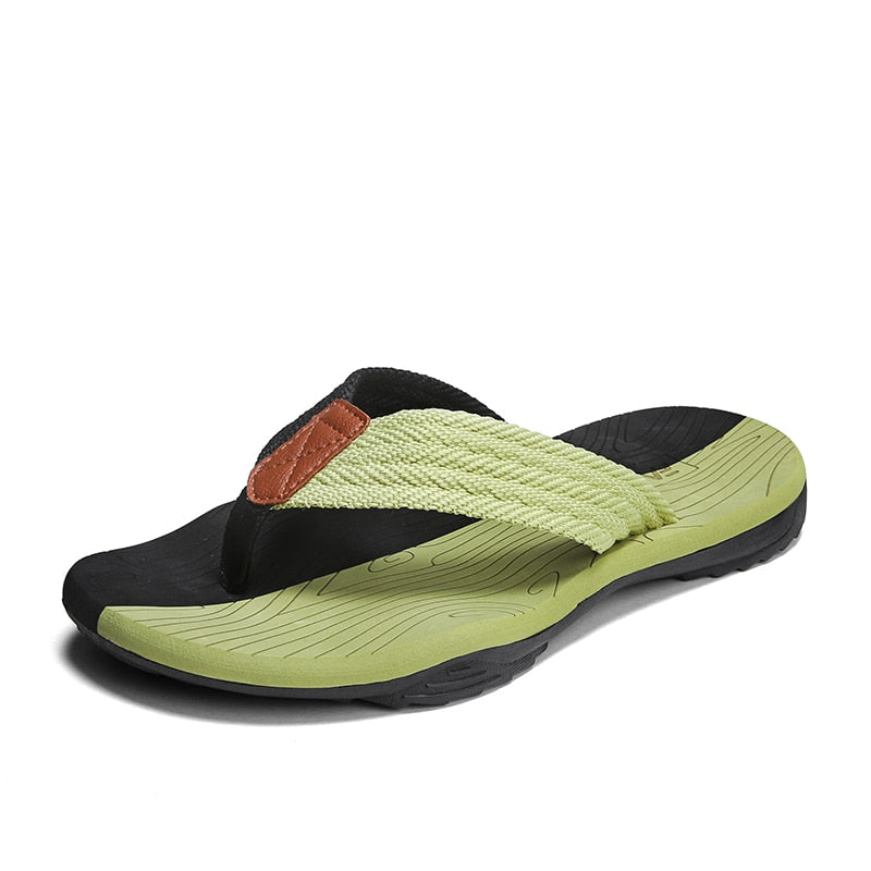 Jumpmore Shoes Men Flip Flops Fashion Mens Sandals Outdoor Soft Summer Slippers Size 39-45