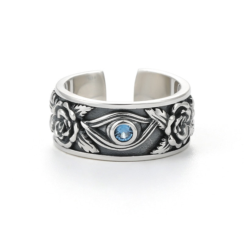 Unique Design Notch Set Crushed Zircon Rings for Men Creative Fashion Rings Jewelry Gifts