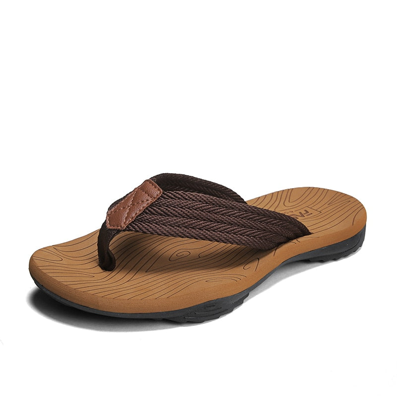 Jumpmore Shoes Men Flip Flops Fashion Mens Sandals Outdoor Soft Summer Slippers Size 39-45