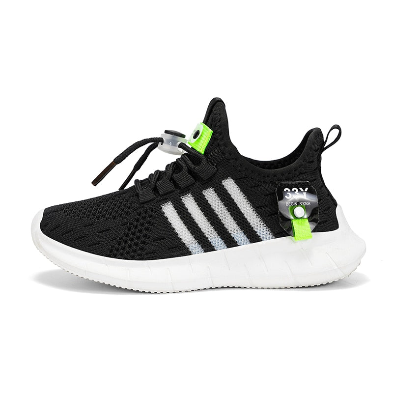 Plus Size Children's Sneakers Breathable Kids Running Shoes Lightweight Summer Shoes Casual Trainers Boy Size 26-38