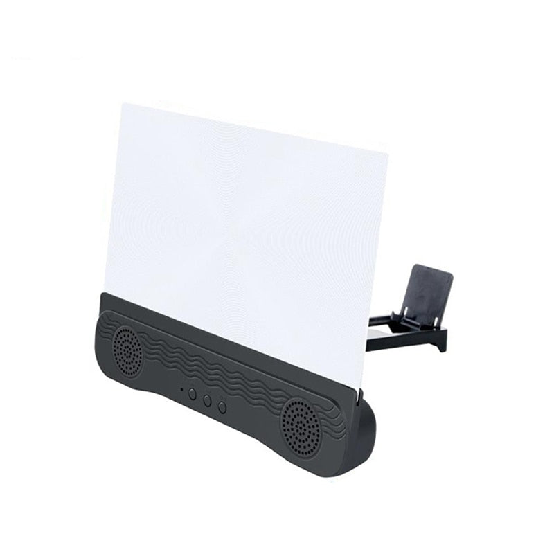 2021 New 4 In 1 K9 Anti-Ultraviolet Bluetooth Speaker 14 Inch HD Mobile Phone Screen Amplifier Holder emergency power supply