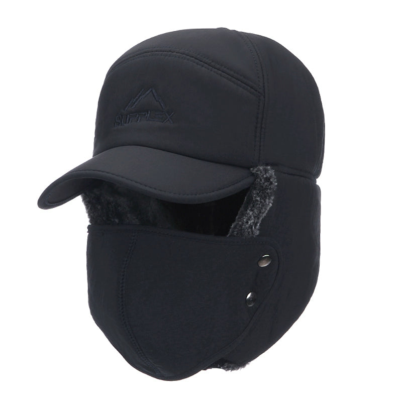 Middle-Aged and Elderly Men Winter Dad Fleece Thickened Ushanka
