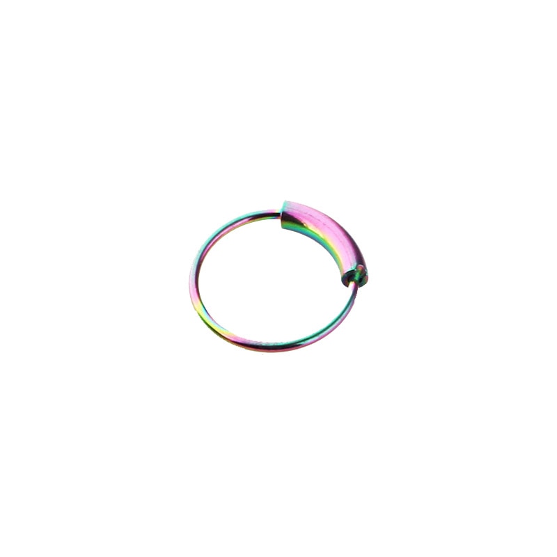 Fashion Surgical Steel Nose Hoop Nose Ring Stud Punk Style Body Piercing Jewelry Nose Lip Cartilage Tragus Helix Ear Piercing - Jeglowstore