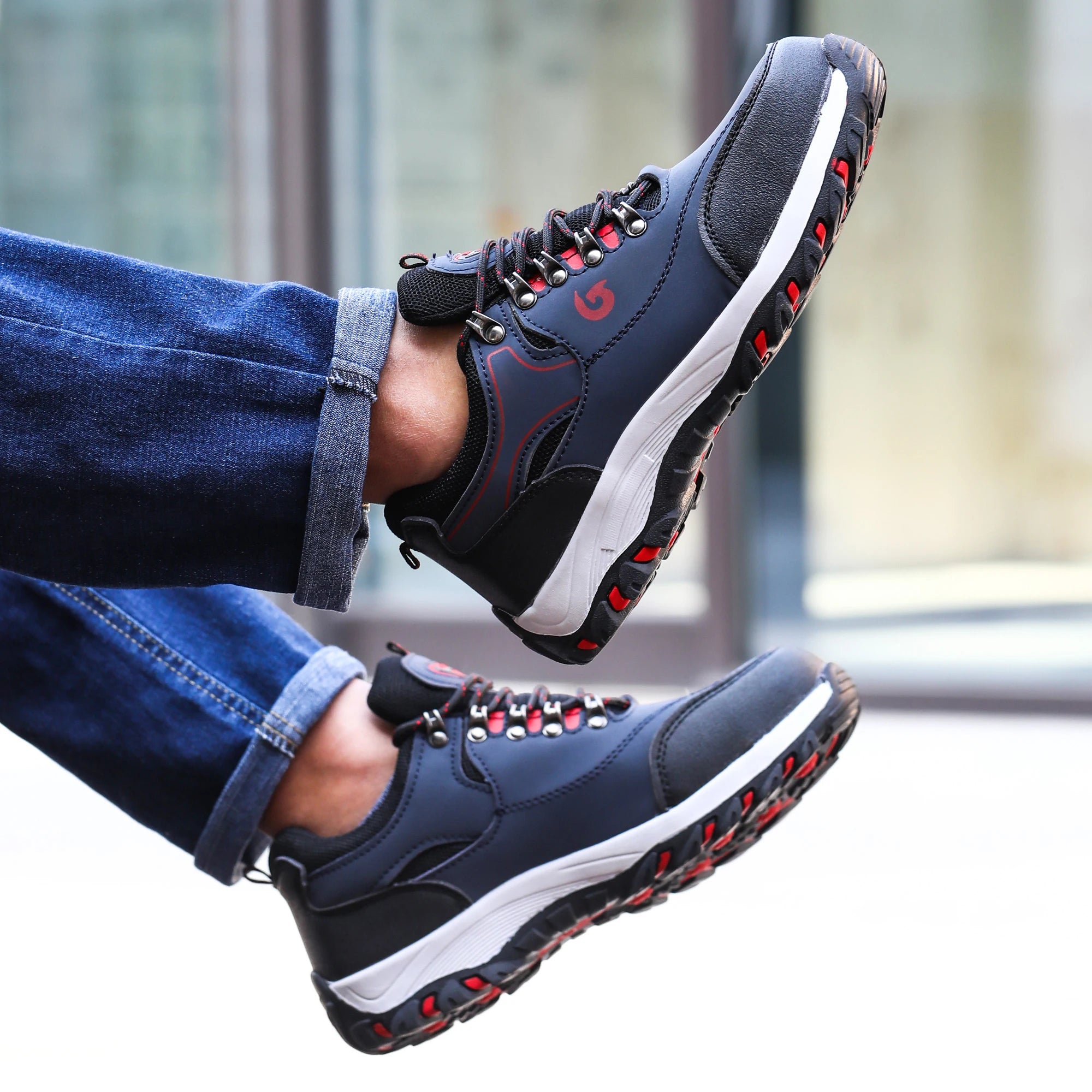 Men’s Steel Toe Safety Work Shoes - Jeglowstore