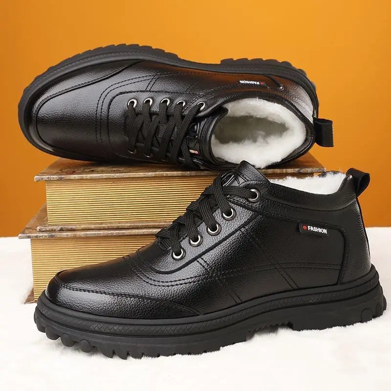 Men’s Padded Non-Slip Winter Boots - Jeglowstore