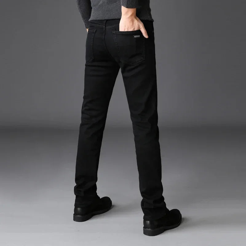 Men’s Fashion Biker Denim Pants - Jeglowstore