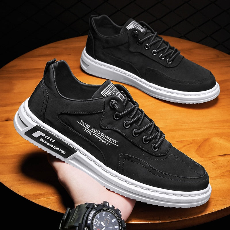 Men Vulcanize Shoes New Fahsion Classic Platform Shoes Canvas Shoes for Male Anti-Odor Men Casual Shoes Flats Hard-Wearing