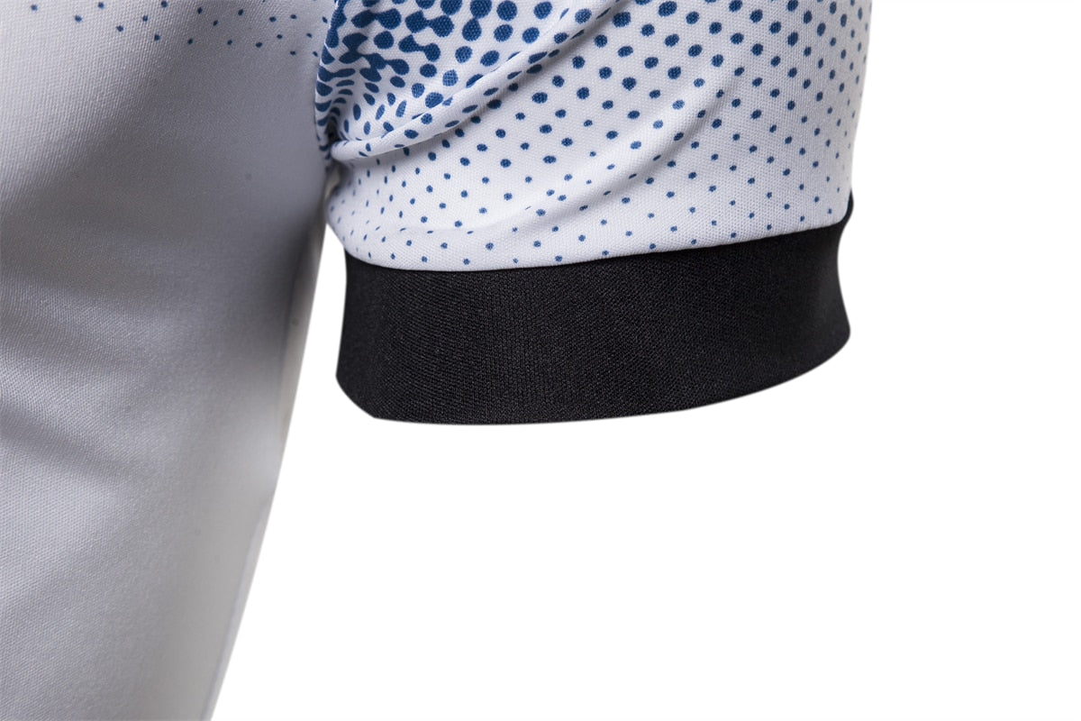 2022 Men Polo Men Shirt Short Sleeve Polo Shirt Print Polo New Clothing Summer Streetwear Casual Fashion Men tops