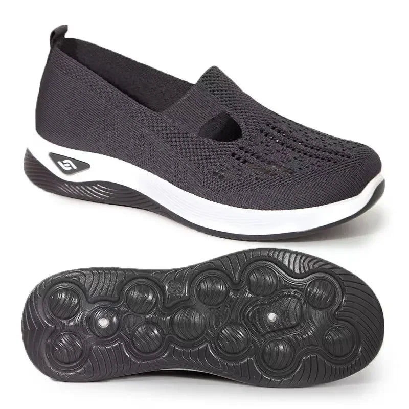 Women Mesh Slip-On Sneakers