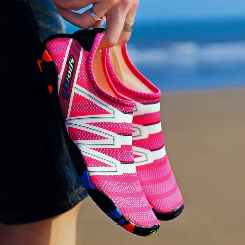 Feslisho Quick Drying Beach Water Sneakers Unisex