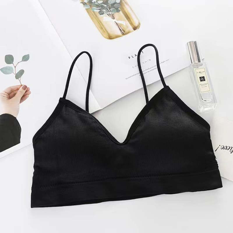 Top Women's tube top Sports bras for women gym Fast Dry Elastic Padded Gym Running bra Fitness Yoga Sport breathable Tops