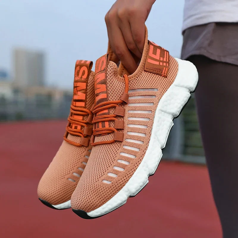 Women’s Breathable Platform Sneakers - Jeglowstore
