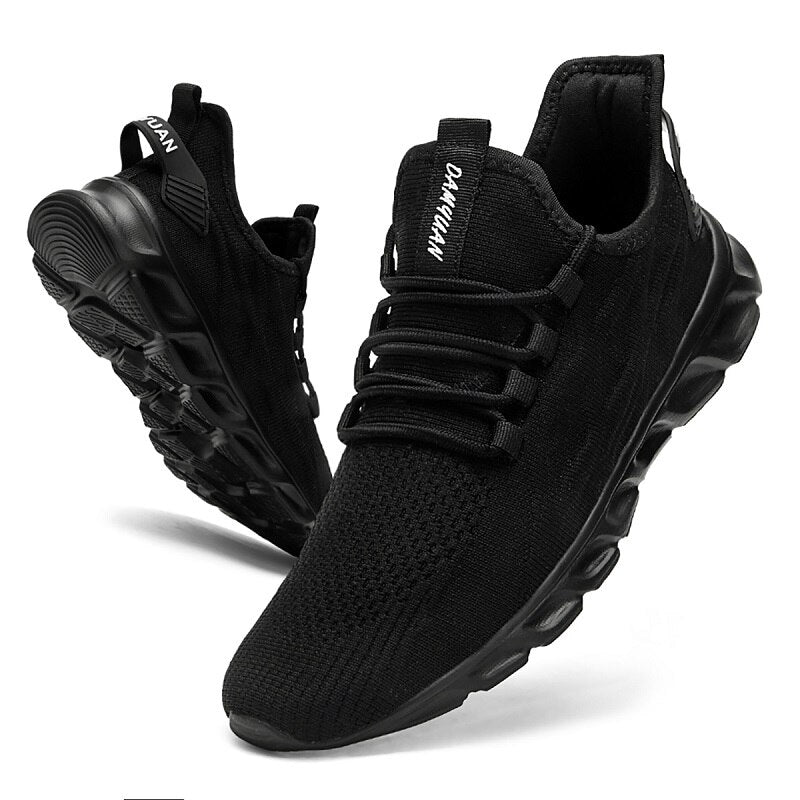 Vulcanized Walking Running Shoes Unisex Casual Lightweight Sneakers