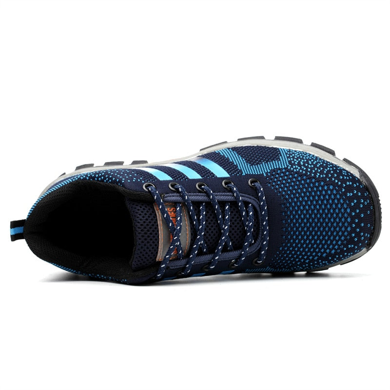 High Quality Unisex Indestructible Shoes Men and Women Steel Toe Cap Work Safety Shoes Puncture-Proof Boots Non Slip Sneakers