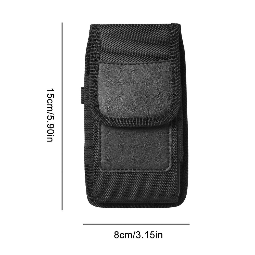 Outdoor Mens Mobile Phone Waist Bag Multifunctional Wearable Belt Hanging Waist Waterproof Sports Hunting Belt Mobile Phone Bag