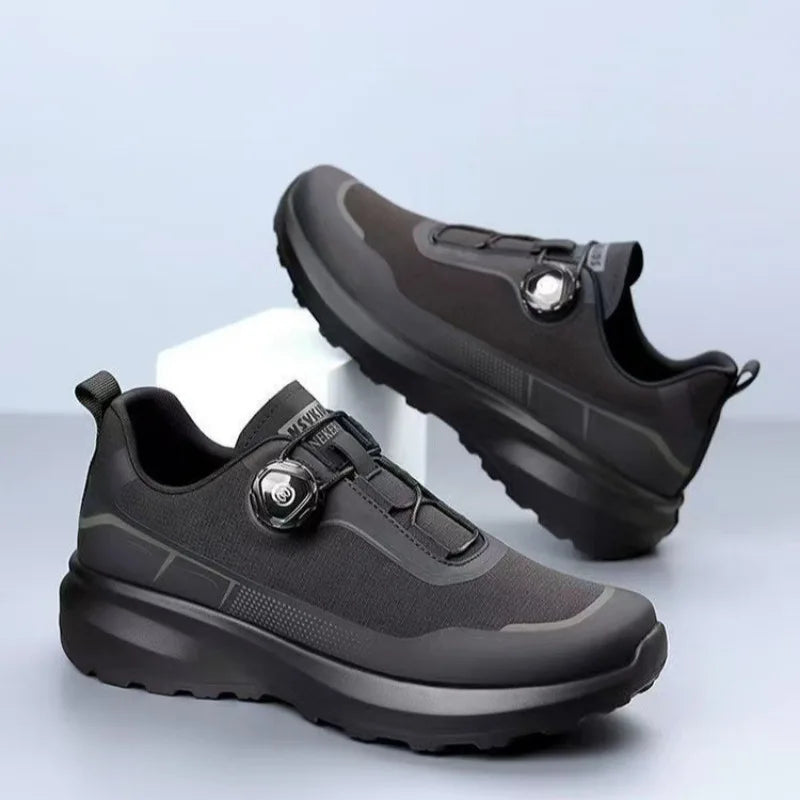 Men’s Rotating-Button Casual Sneakers - Jeglowstore
