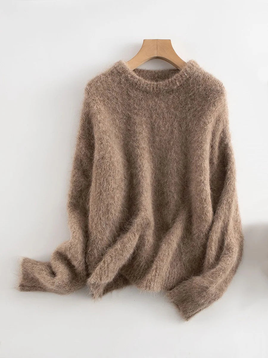 Dropped Sleeve Alpaca T shirt - Jeglowstore