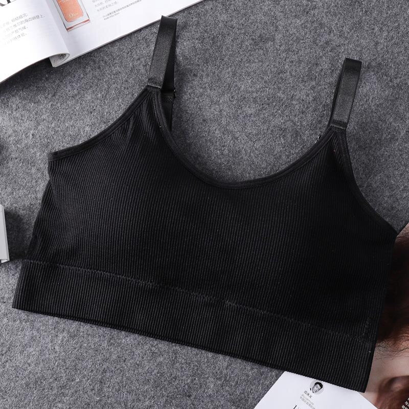 Seamless Sports Bra Women Fitness Top Yoga Bra For Cup Black White Running Yoga Gym Crop Top Women Push Up Sport Bra Top