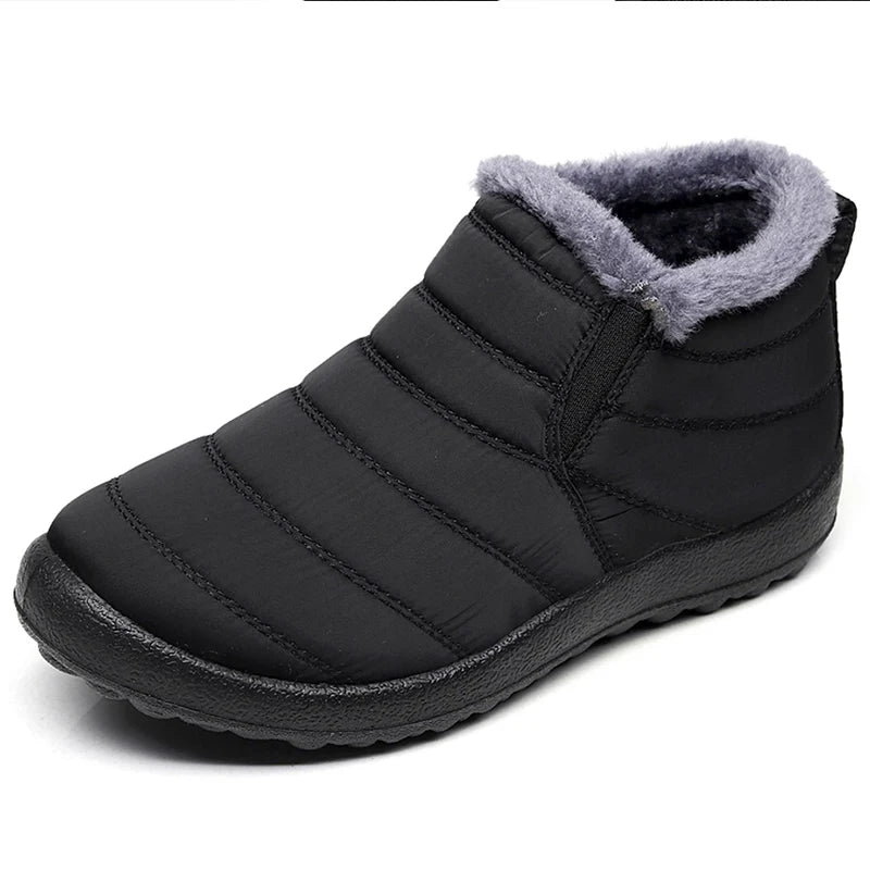 Men’s Slip-On Warm Snow Boots - Jeglowstore