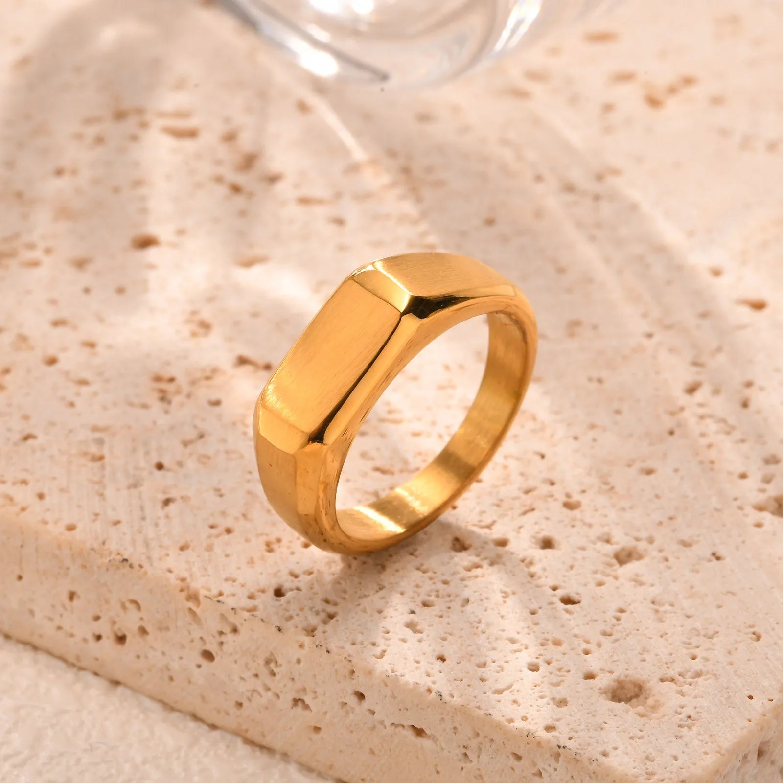 Signet Ring Stainless Steel - Jeglowstore