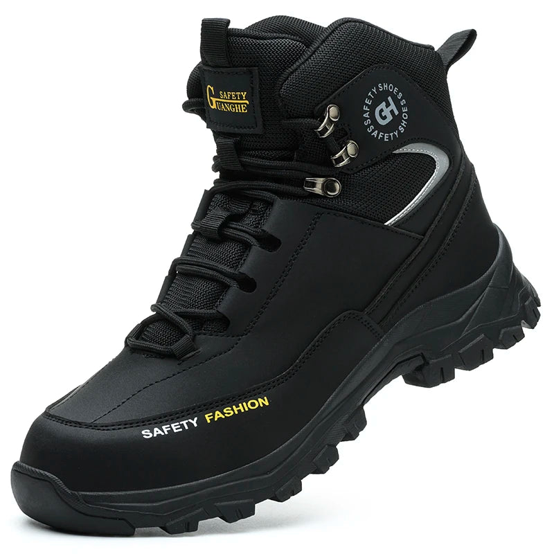 Men’s Waterproof Steel Toe Safety Shoes - Jeglowstore