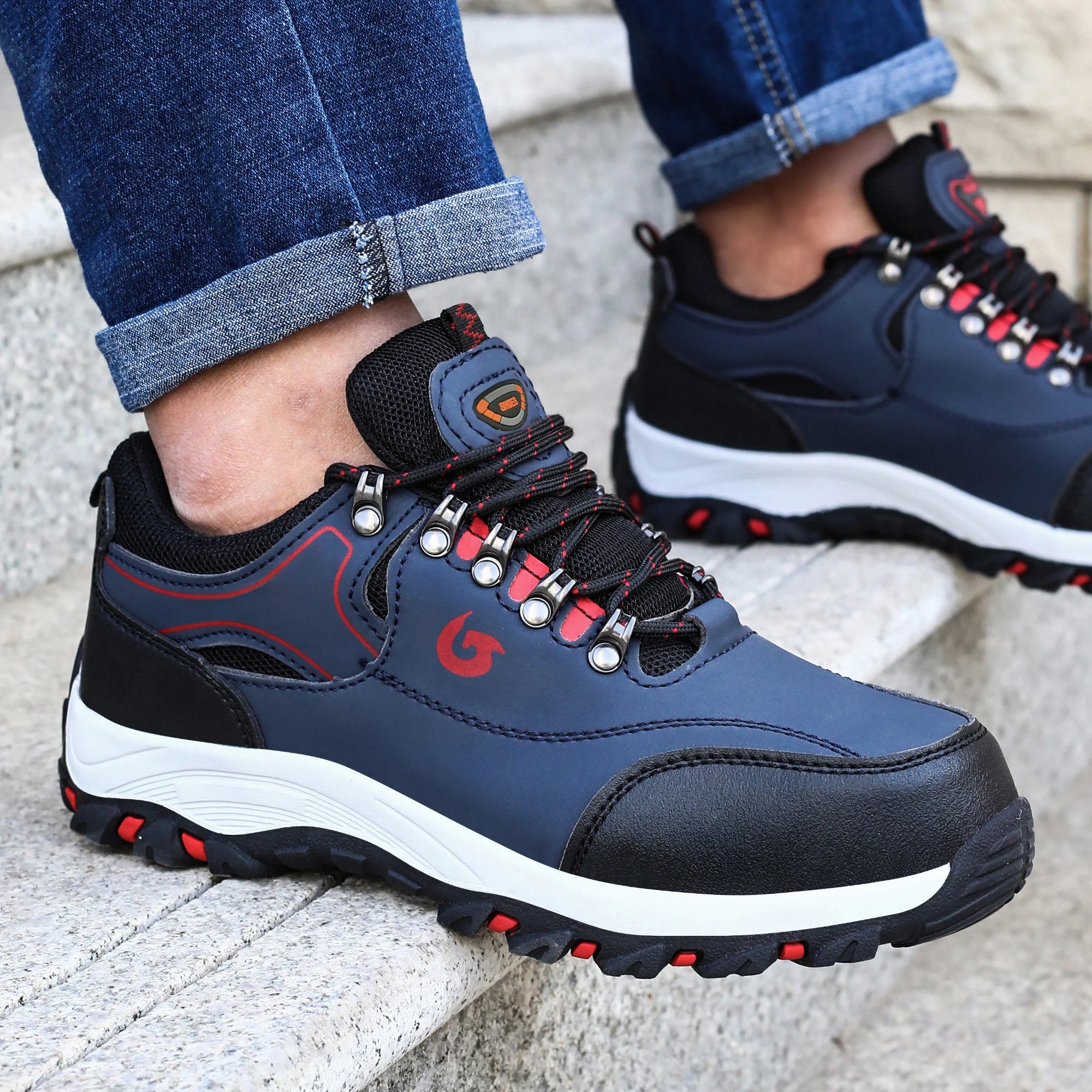 Men’s Steel Toe Safety Work Shoes - Jeglowstore