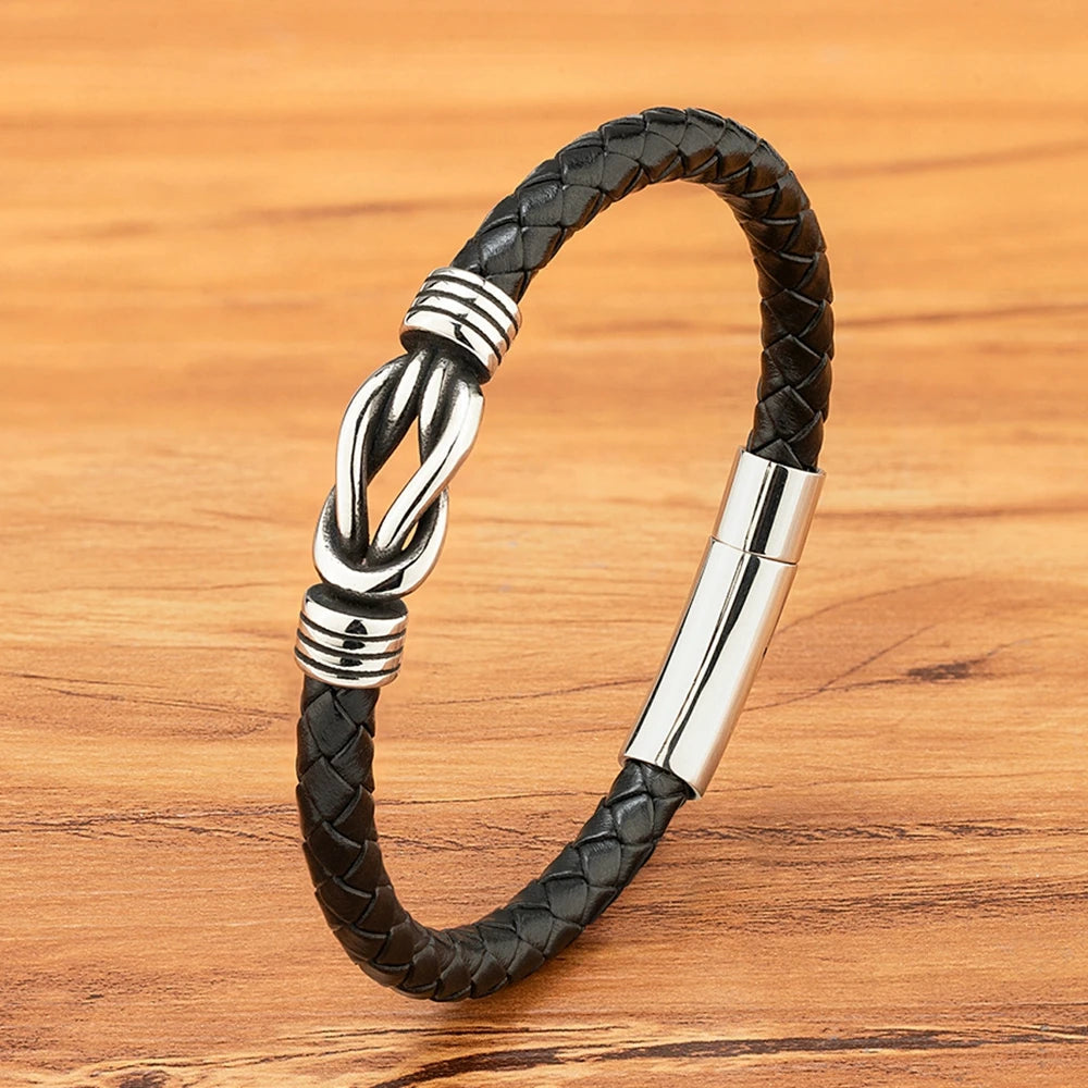 Fashion Leather Bracelet for Men - Jeglowstore