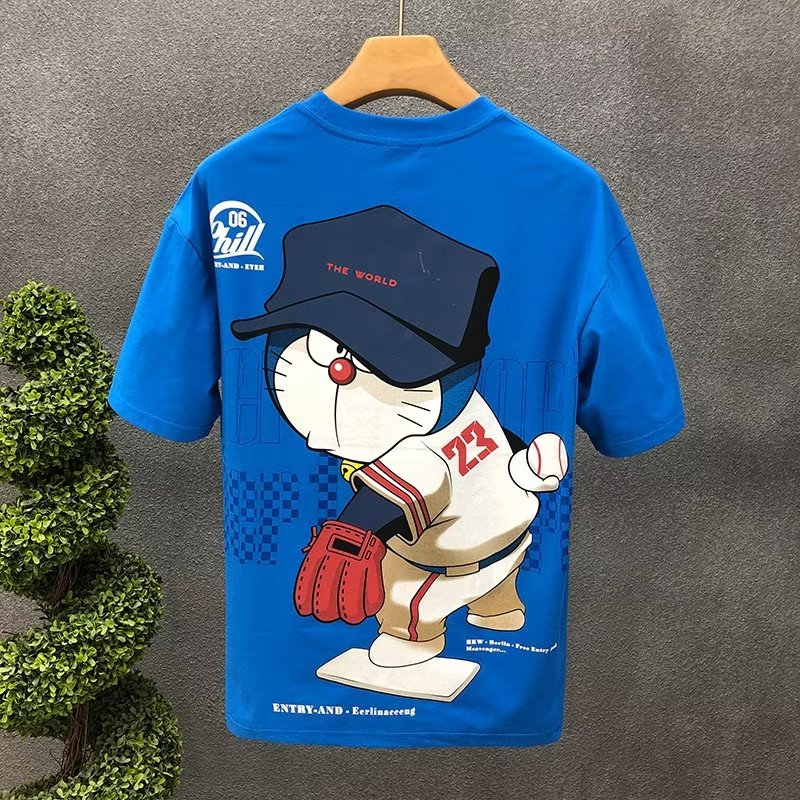 Summer Cotton O-neck T-shirt