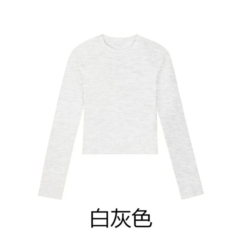 Women’s Basic Long Sleeve T-Shirt - Jeglowstore