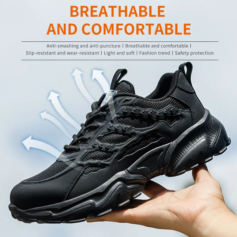 Men’s Lightweight Safety Work Sneakers - Jeglowstore
