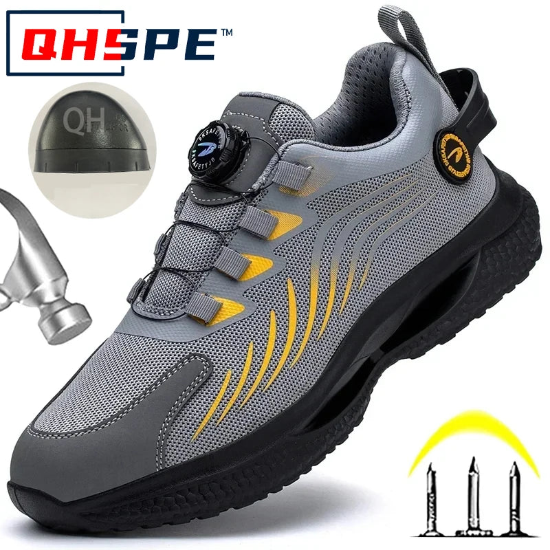 Men’s Anti-Smash Safety Work Shoes - Jeglowstore
