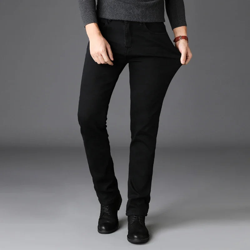 Men’s Fashion Biker Denim Pants - Jeglowstore