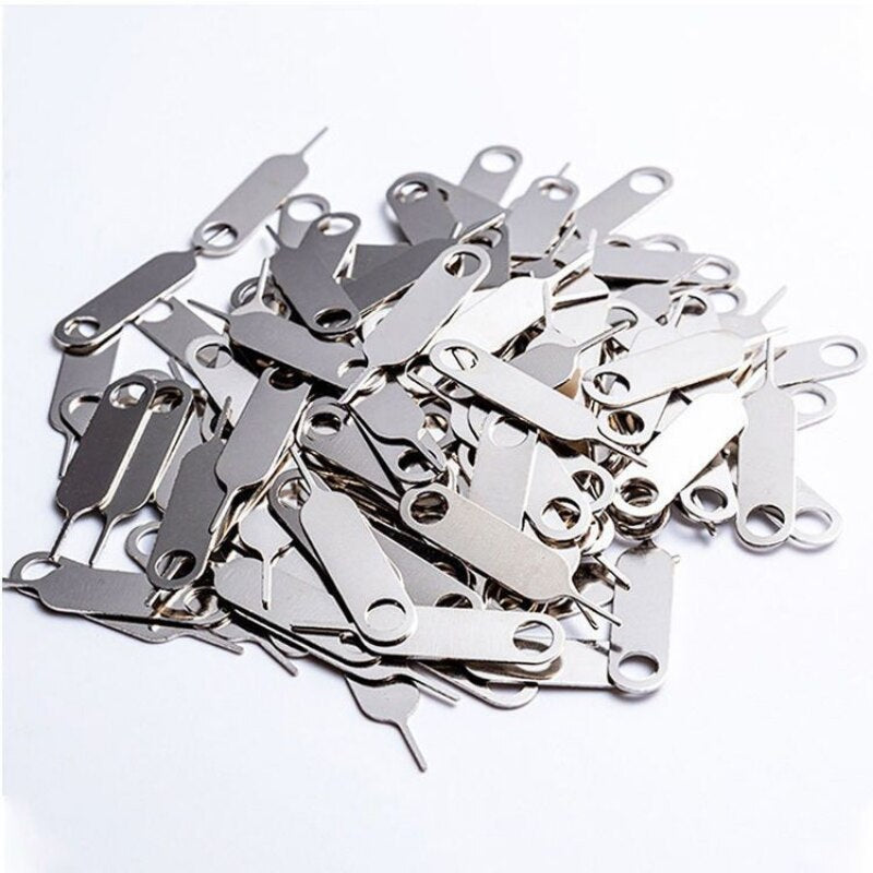 Sim Card Tray Ejector Eject Pin Key Removal Tool for IPhone IPad Samsung Galaxy for Huawei Xiaomi Tablets Sim 1Pcs Accessories