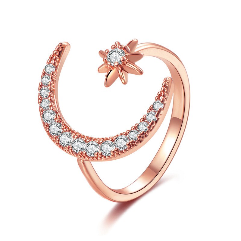 Ekopdee Trendy Silber Farbe Nette Ozean Fisch Meerjungfrau Schwanz Ringe Für Frauen Hochzeit Engagement Kristall Finger Ring Schmuck Party