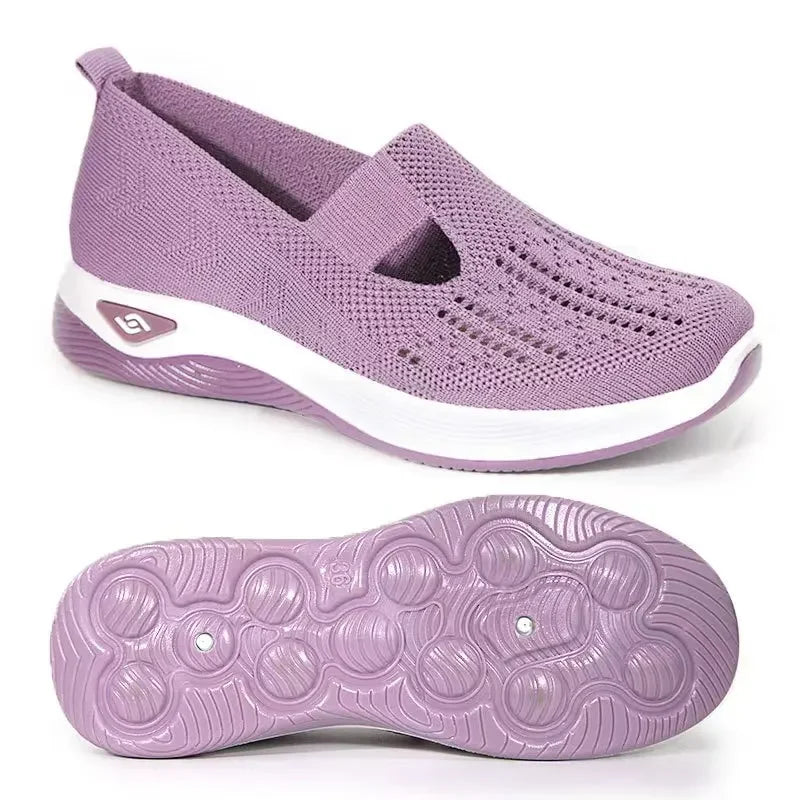 Women Mesh Slip-On Sneakers