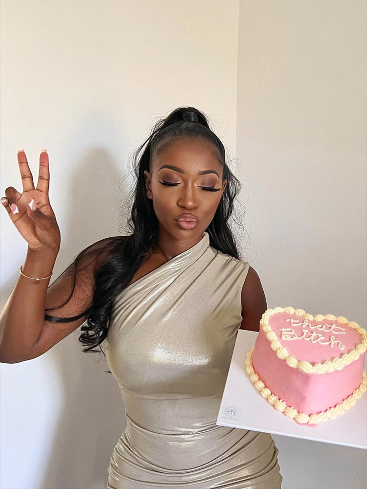 Hawthaw Women Sexy Party Club Streetwear Birthday Bodycon Mini Dress 2022 Summer Fall Clothing Wholesale Items For Business - Jeglowstore