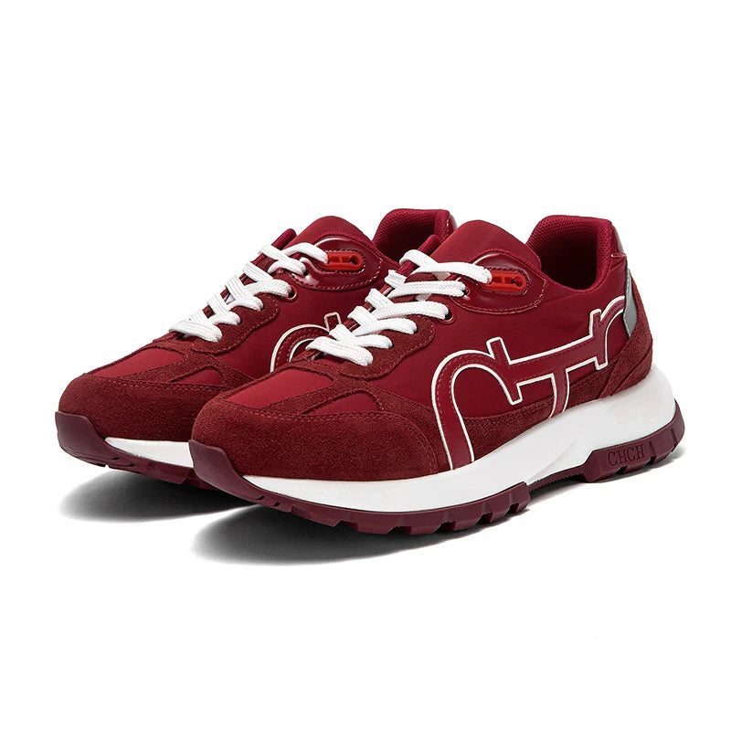 Retro Spliced Leather Casual Shoes - Jeglowstore