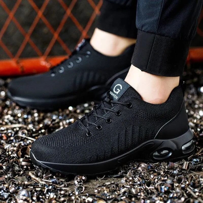 Anti-Puncture Air Cushion Work Shoes - Jeglowstore