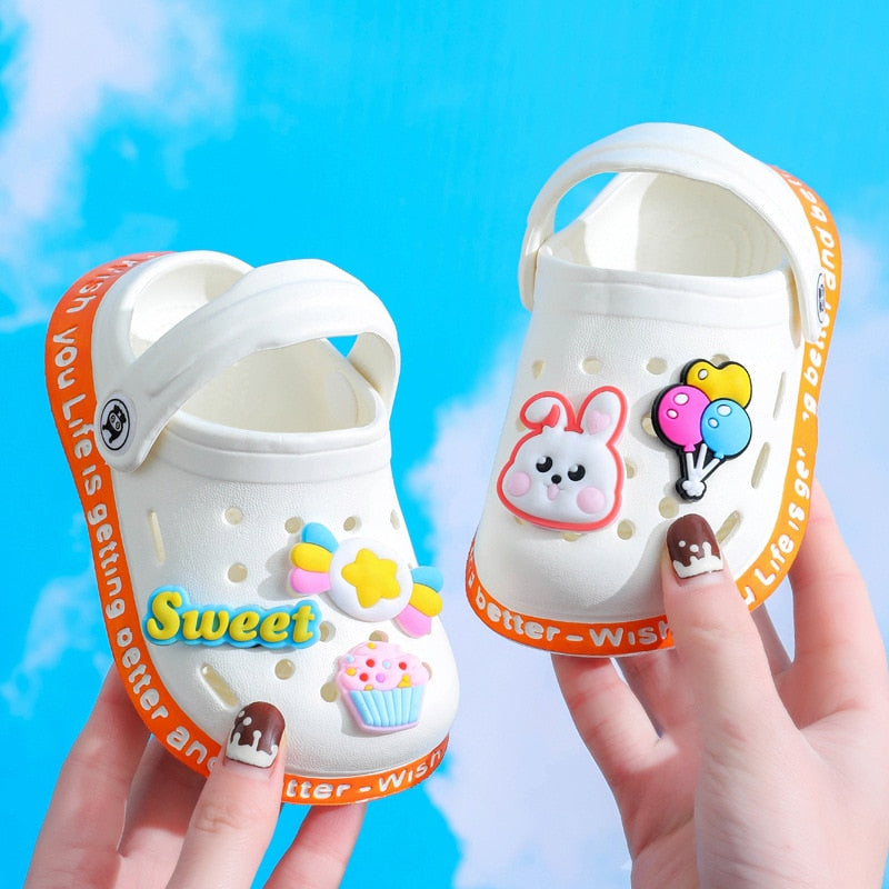 Summer Baby Shoes Sandals For Girls Boy Mules Baby Girl Shoes Cartoon Sandal Infantil Boy Children's Garden Shoes New products