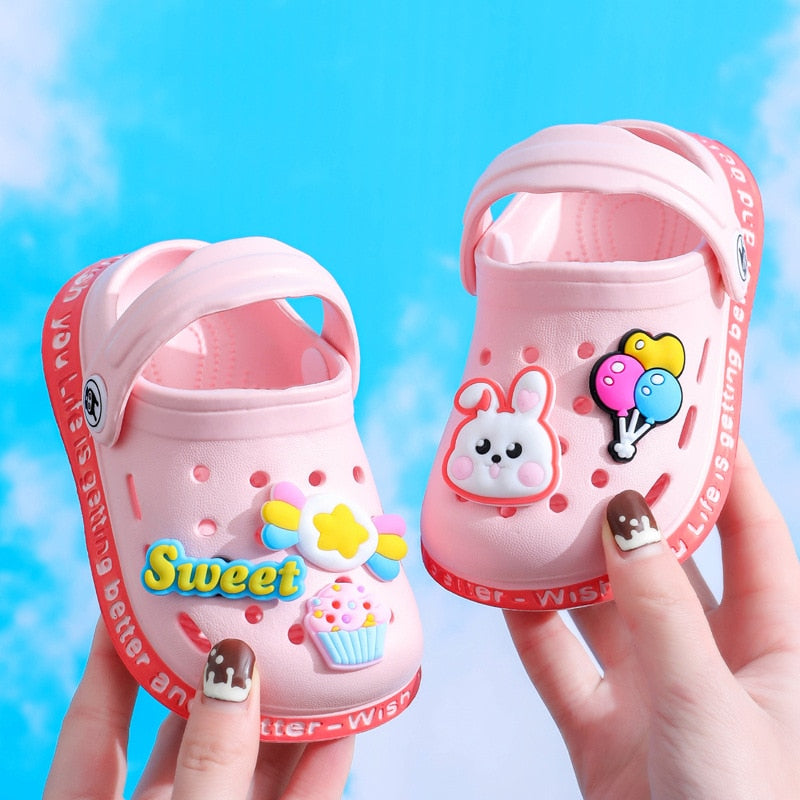 Summer Baby Shoes Sandals For Girls Boy Mules Baby Girl Shoes Cartoon Sandal Infantil Boy Children's Garden Shoes New products