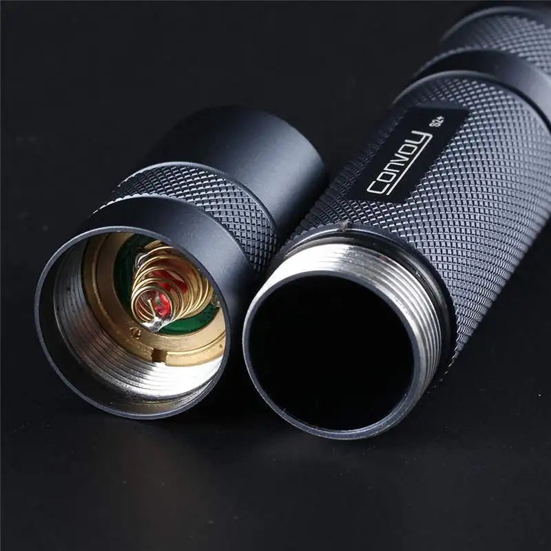 Convoy S2 Plus SST40 Flashlight Linterna LED High Powerful 18650 Flash Light 1800 Lumen Camping Fishing Work Light Mini Lantern - Jeglowstore