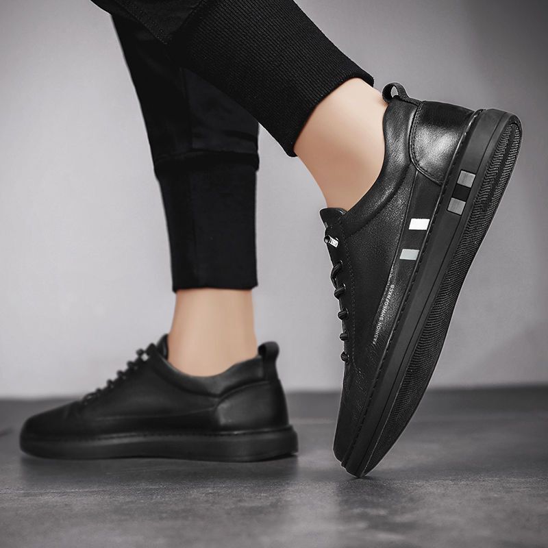 Men's shoes New style ice silk shoes Fashion breathable crocodile pattern small white casual shoes men shoes sneakers