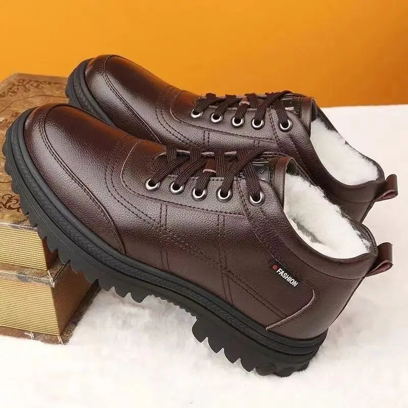 Men’s Padded Non-Slip Winter Boots - Jeglowstore