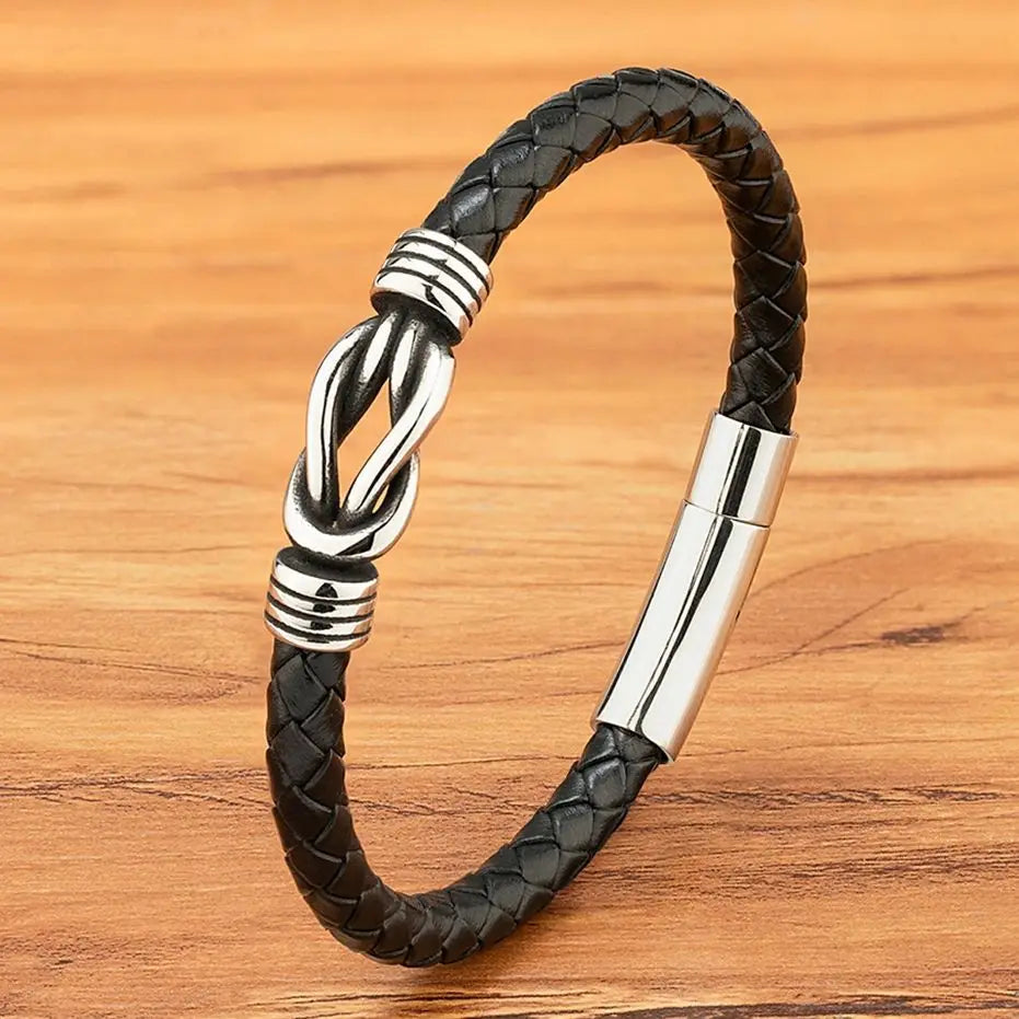 Fashion Leather Bracelet for Men - Jeglowstore